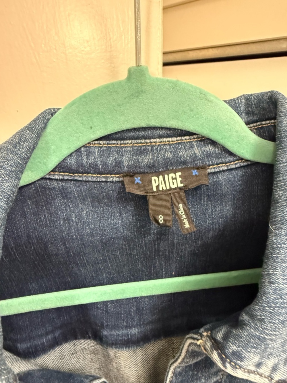 Paige Jeans Carly Denim Jumpsuit size 8 Medium - Picture 6 of 10